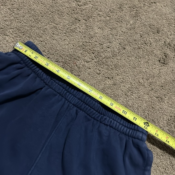 EUC Champion Brand Sweats-Men’s Sz S-Cotton Blend-Navy/Yellow-Drawstring Waist - Picture 10 of 14
